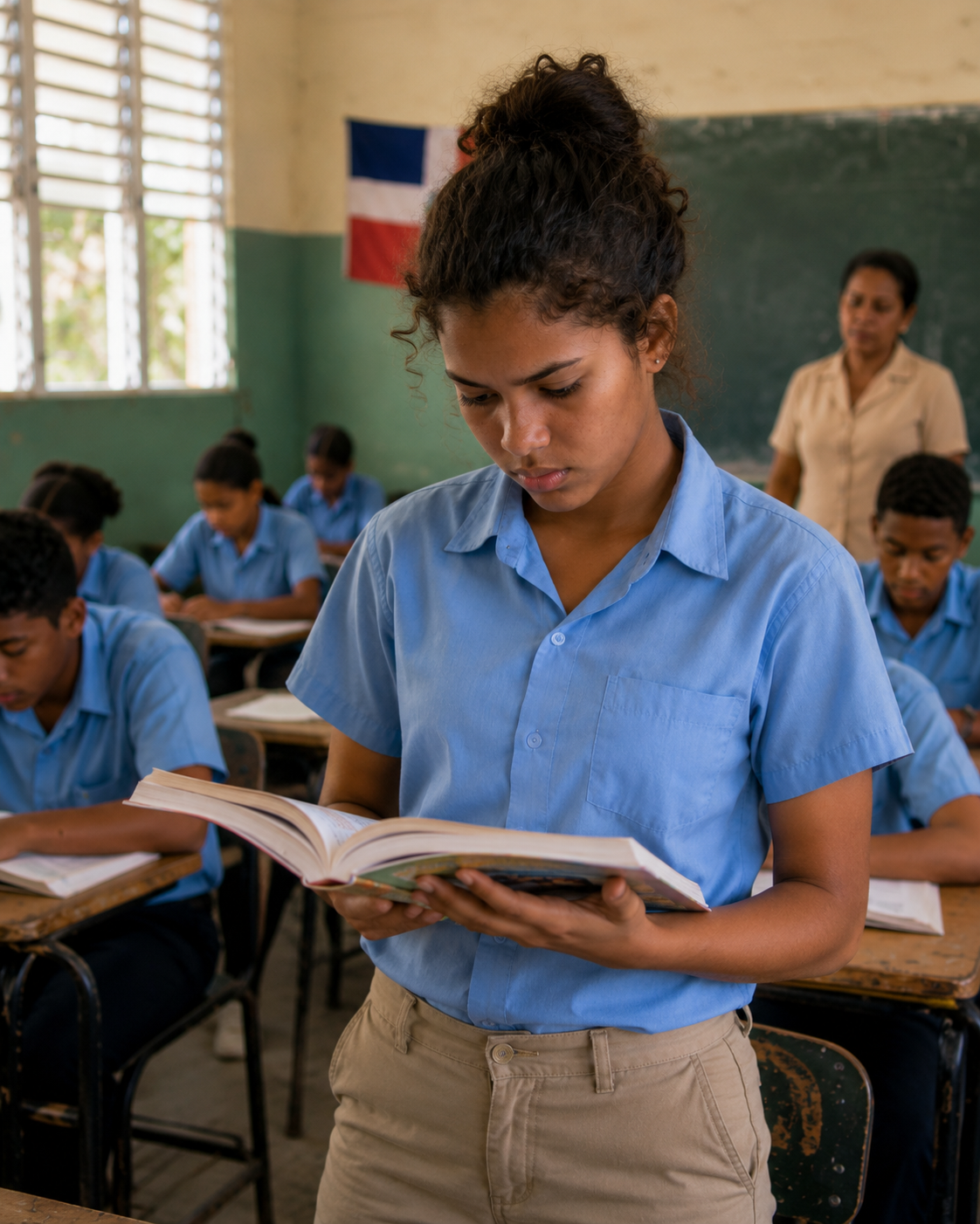 Alarma educativa: Solo 1 de cada 4 estudiantes dominicanos alcanza el nivel básico de lectura en secundaria