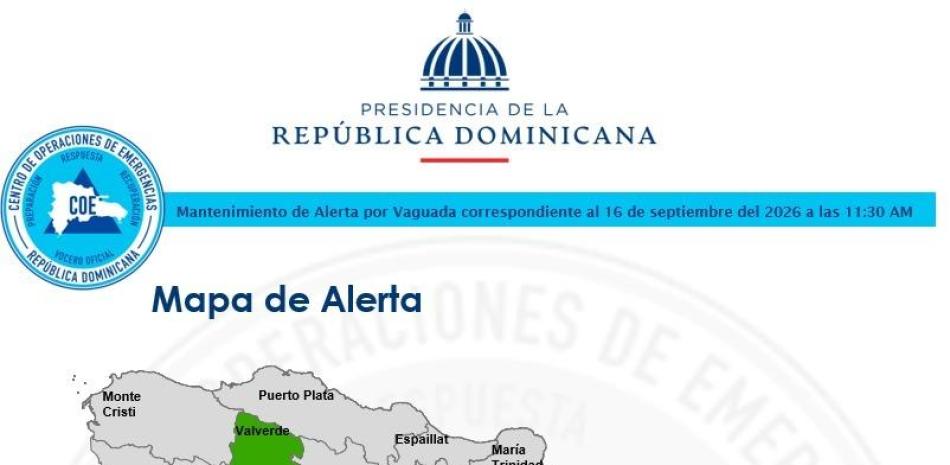 Vaguada mantiene bajo alerta al Gran Santo Domingo y San Juan ante riesgo de inundaciones