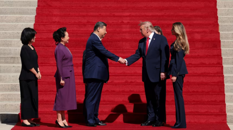 Tensión mediática y diplomática: El choque con la prensa opaca la cumbre entre Donald Trump y Xi Jinping