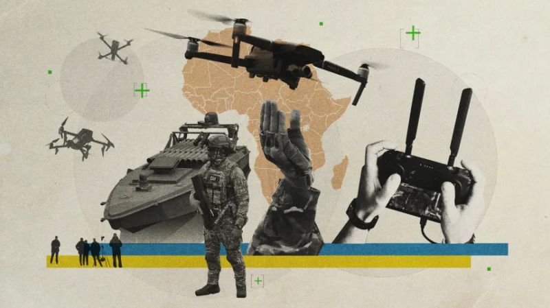 La guerra silenciosa de Ucrania contra Rusia se traslada a las arenas de África