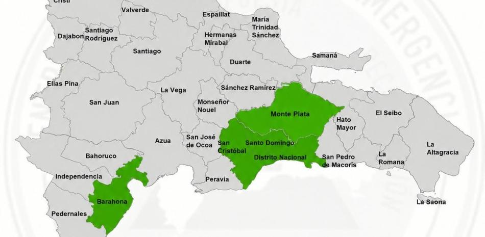 Onda tropical activa coloca bajo alerta verde a Santo Domingo y otras cuatro demarcaciones
