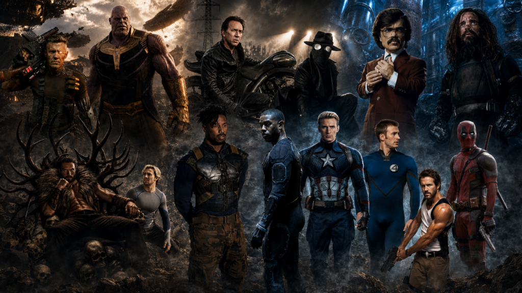 El multiverso de los actores: 21 estrellas que han dado vida a múltiples personajes de Marvel