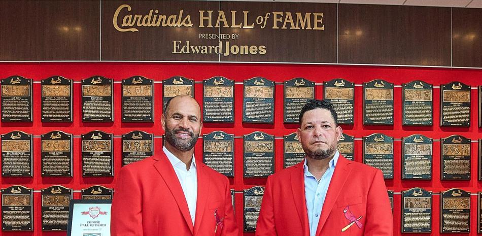 Inmortalidad en San Luis: Albert Pujols y Yadier Molina entran al Salón de la Fama de los Cardenales