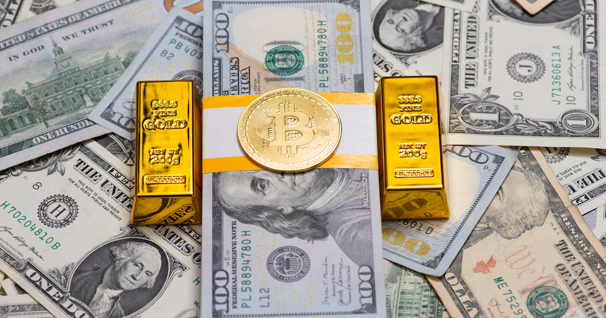 Oro y bitcoin en la balanza: cómo combinar ambos activos para blindar el portafolio de inversión