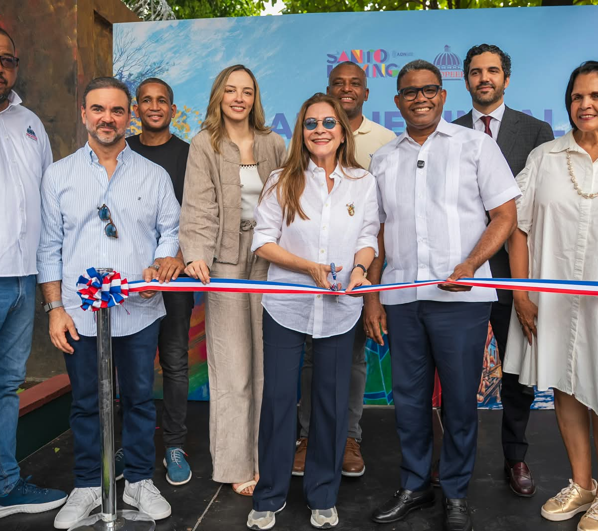 Alcaldía del Distrito Nacional transforma la calle María Viuda de la Cruz con nuevo parque lineal en Villa Consuelo