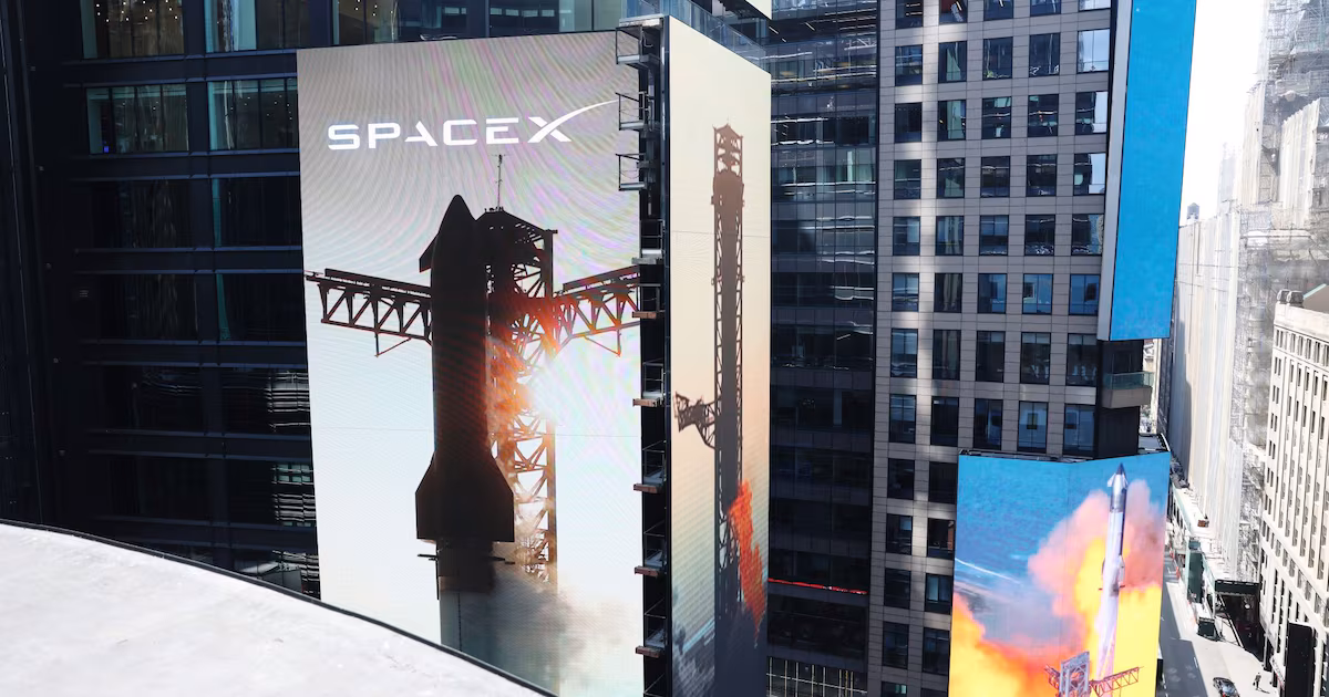 SpaceX duplicará su peso en el Nasdaq 100: Rebalanceo trimestral eleva su presencia al 2,82%