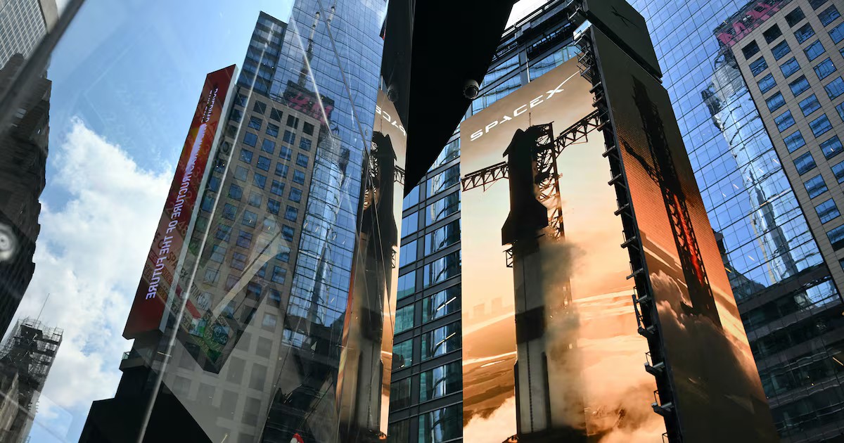 SpaceX recupera US$750.000 millones en Wall Street y frena la tormenta bursátil tras su debut