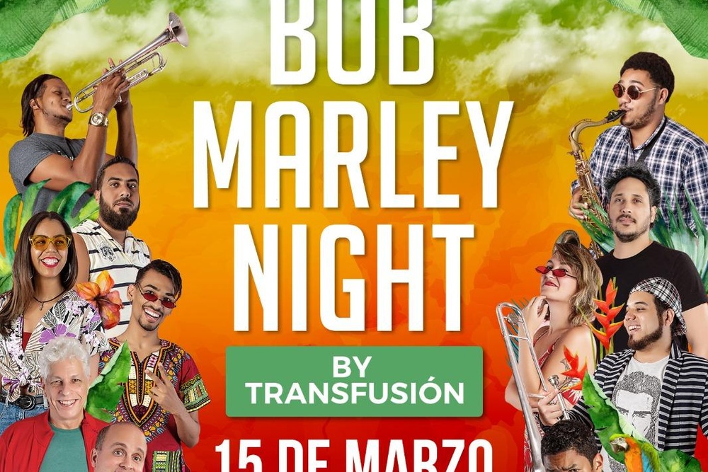 Transfusión anuncia homenaje a Bob Marley el 15 de marzo